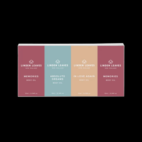 Body Oil Selection 4 x 10ml Set-Linden Leaves-Matakana Pharmacy